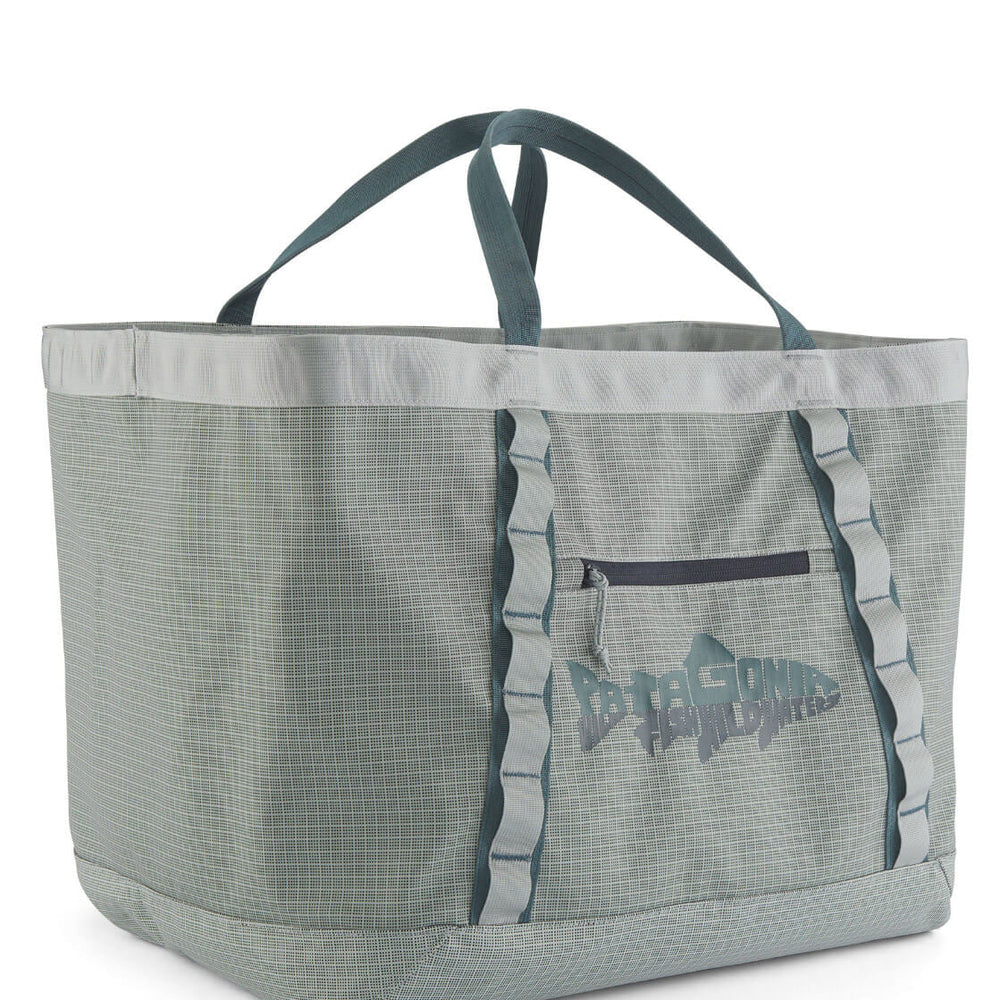 
                      
                        Patagonia Bag Black Hole Gear Tote grey sleet green wild waterline
                      
                    