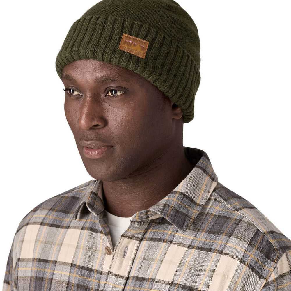 Patagonia Beanie Brodeo 73 Skyline green pine needle