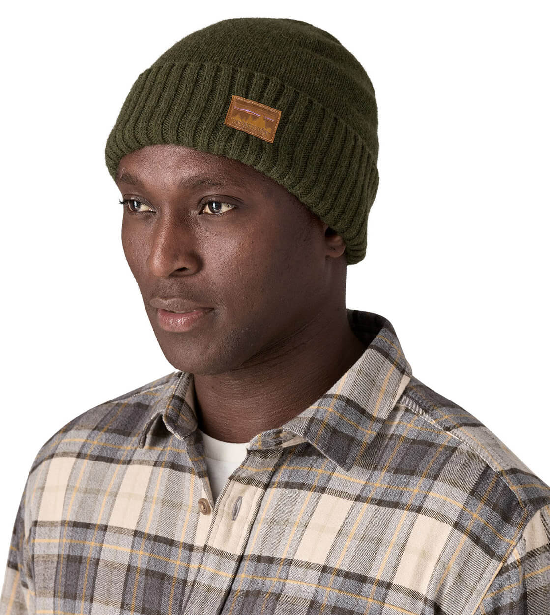 Patagonia Beanie Brodeo 73 Skyline green pine needle