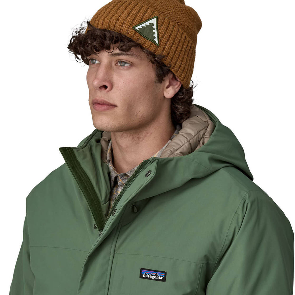 Patagonia Beanie Brodeo Dawn Tracks Patch brown shelter dawn