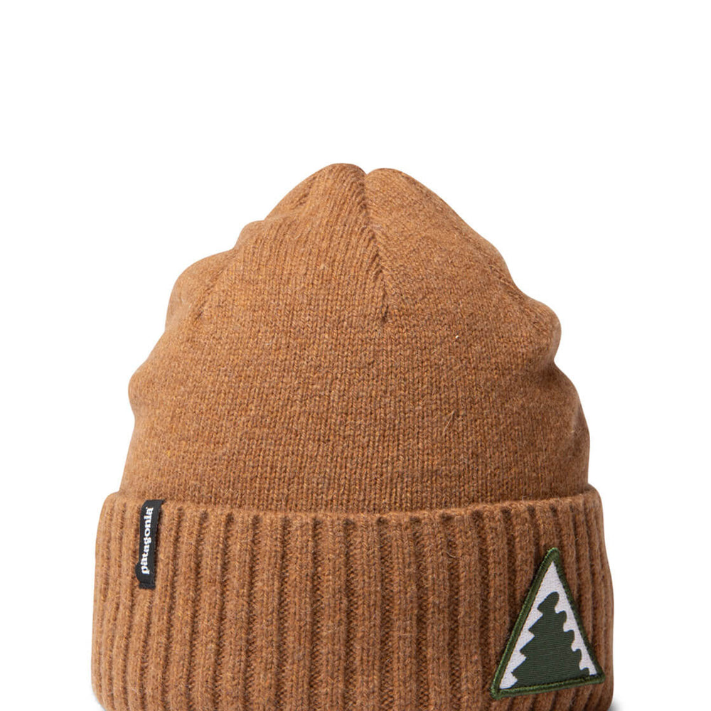 Patagonia Beanie Brodeo Dawn Tracks Patch brown shelter dawn