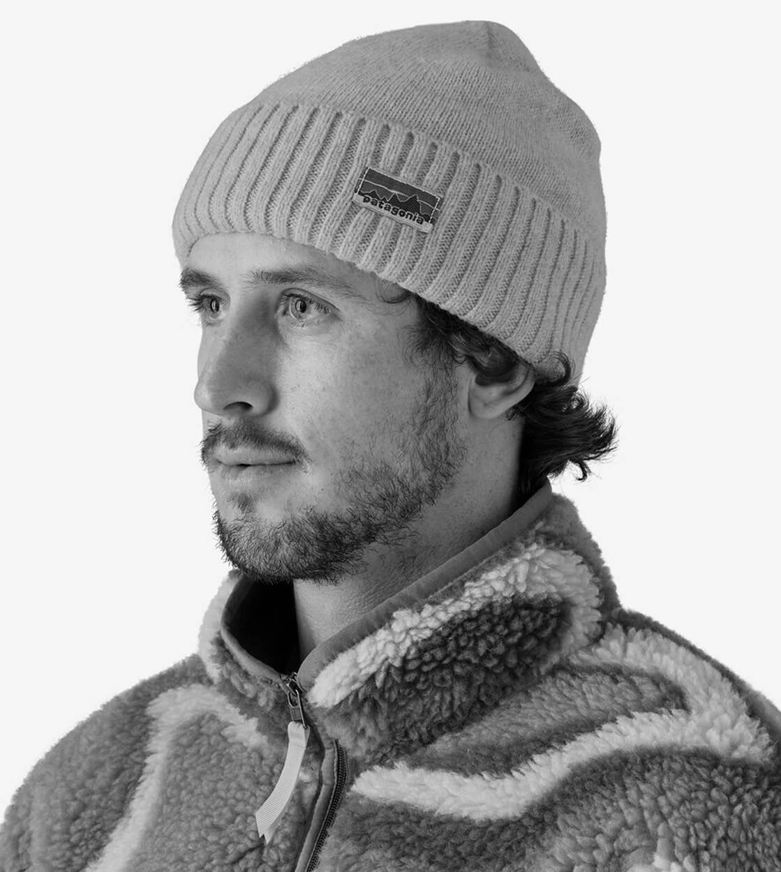 Patagonia Beanie Brodeo Spirited Sun red burnished