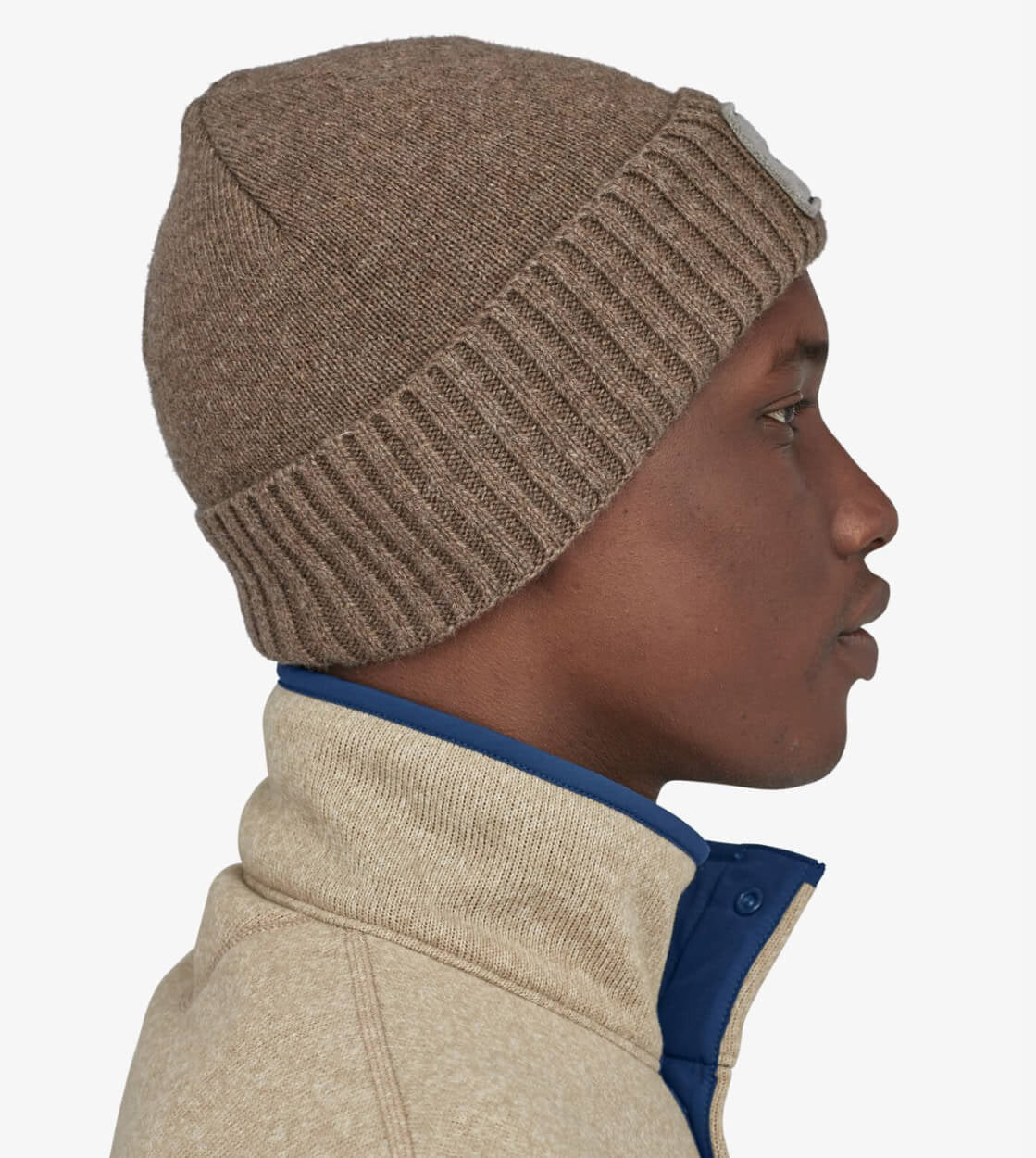 Patagonia Beanie Brodeo brown ash tan