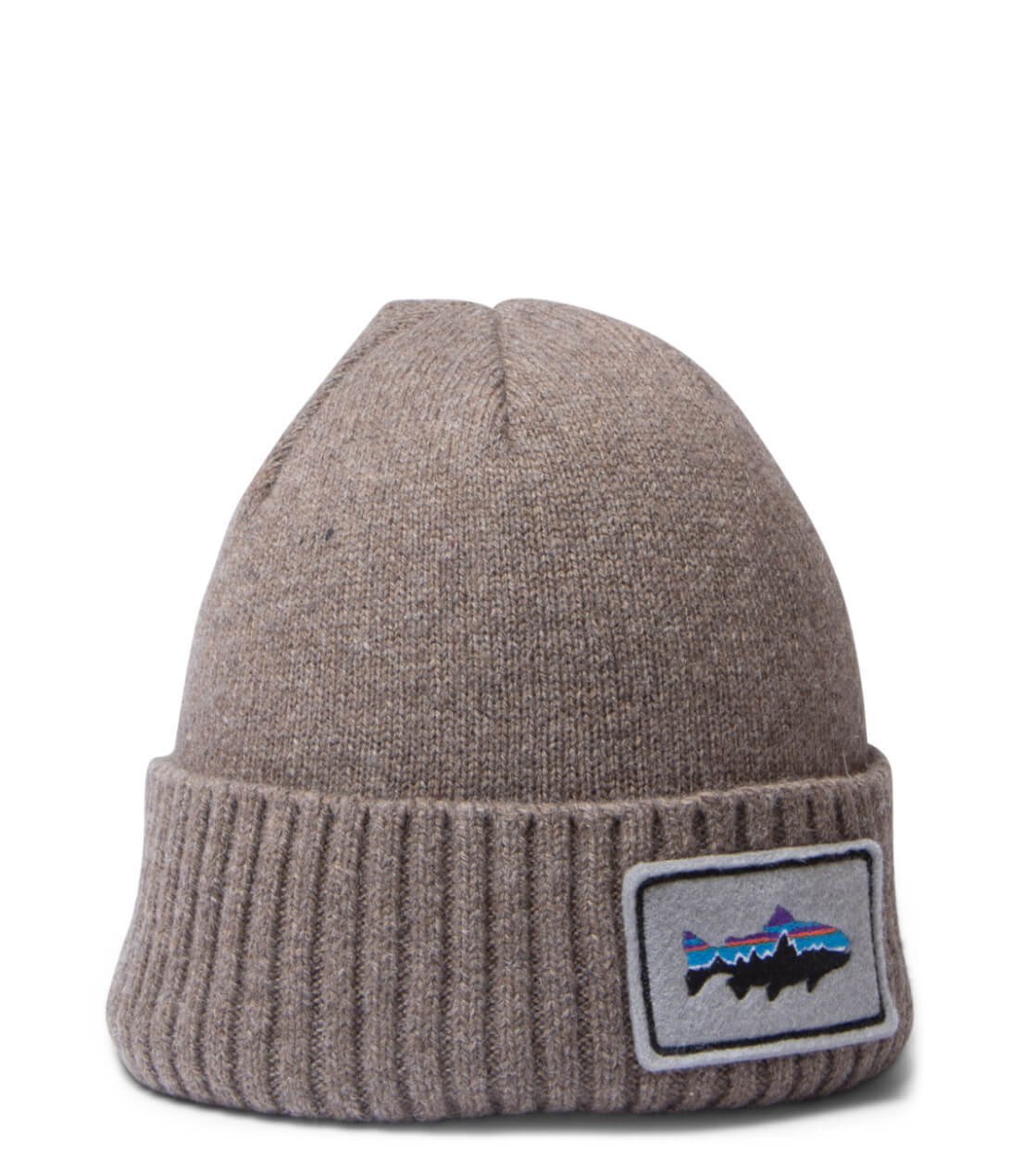 Patagonia Beanie Brodeo brown ash tan