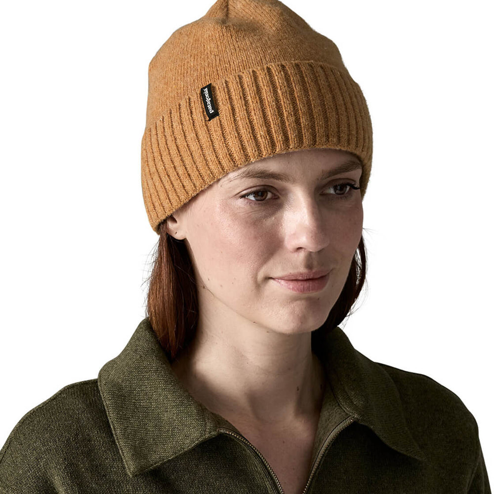 Patagonia Beanie Brodeo brown talon gold
