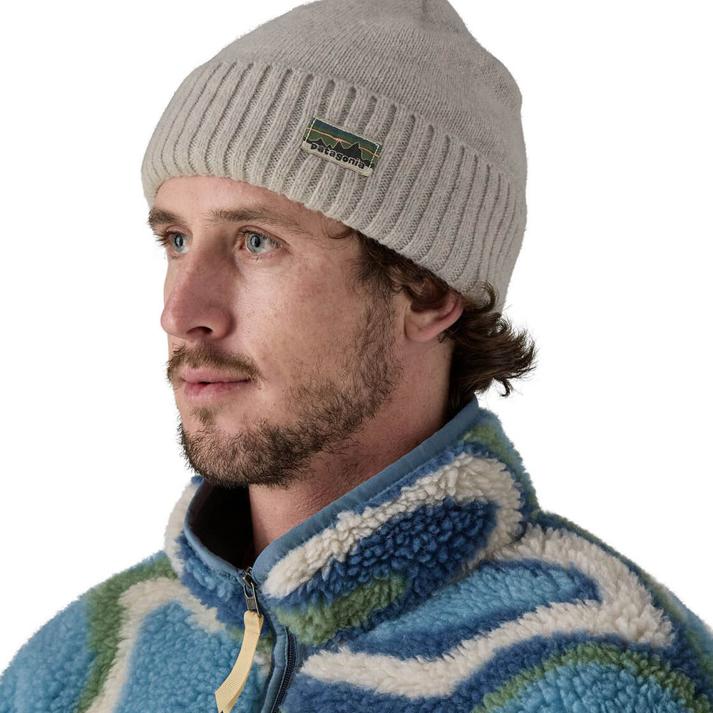 Patagonia Beanie Brodeo grey crisp