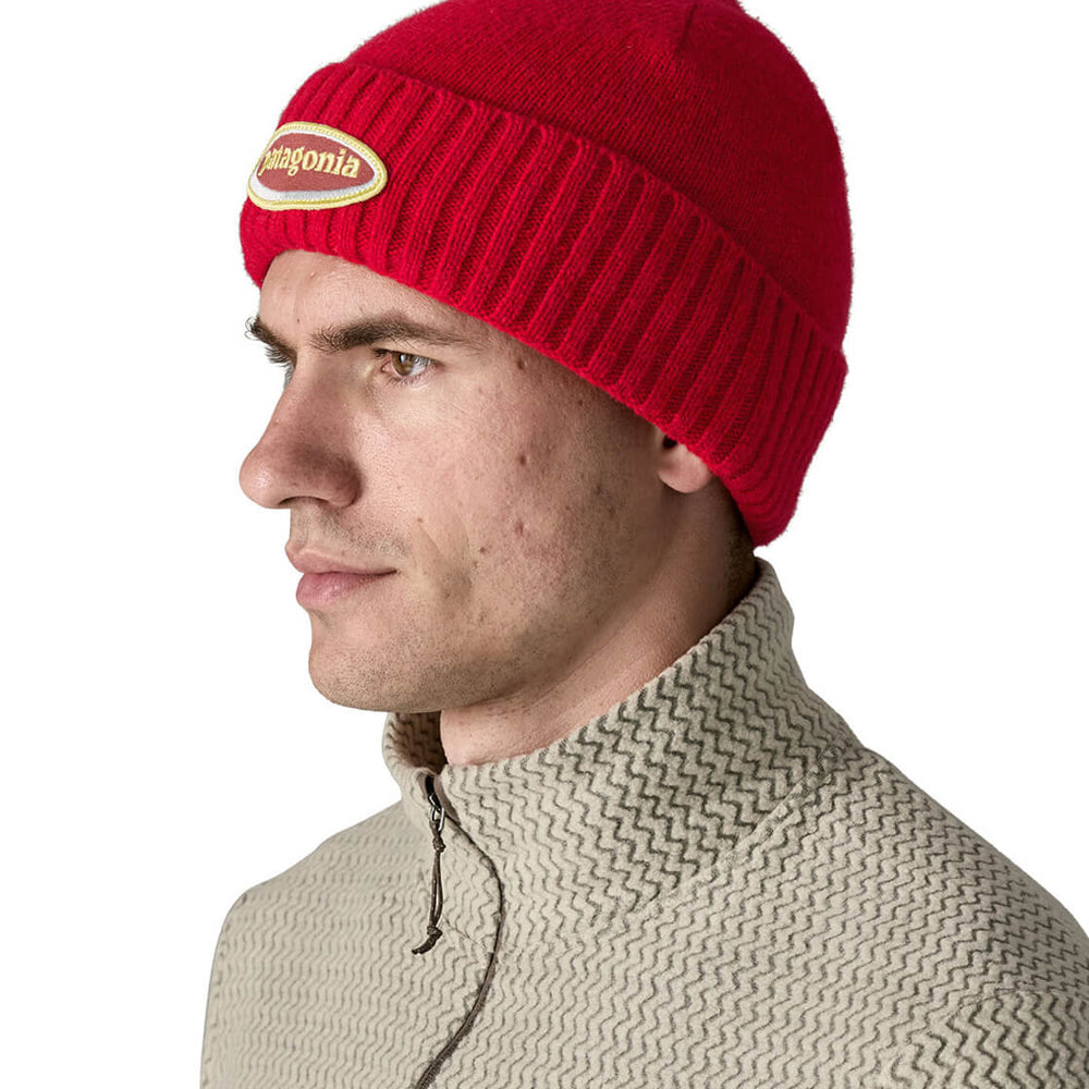 Patagonia Beanie Brodeo red amanita