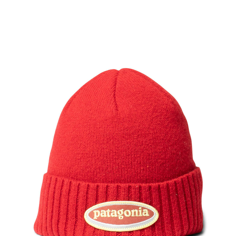 Patagonia Beanie Brodeo red amanita