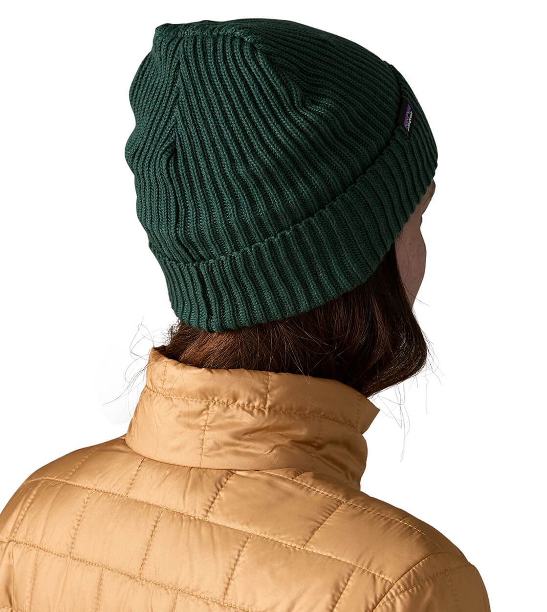 Patagonia Beanie Fishermans Rolled green cascade