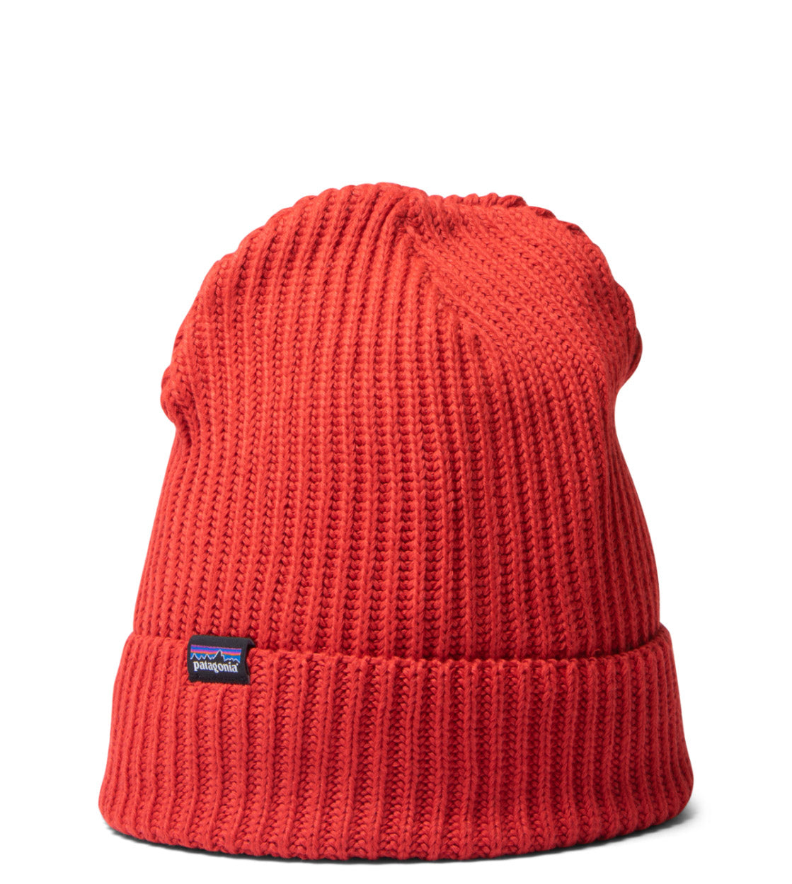 Patagonia Beanie Fishermans Rolled red hot ember