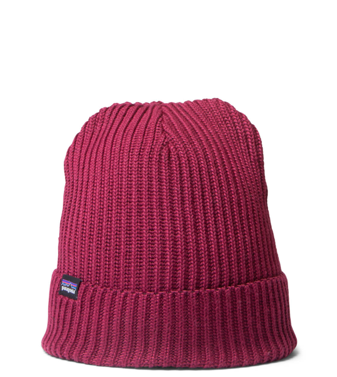 Patagonia Beanie Fishermans Rolled red wax