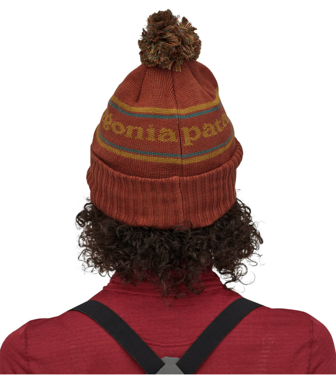 Patagonia Beanie Powder Town red spanish