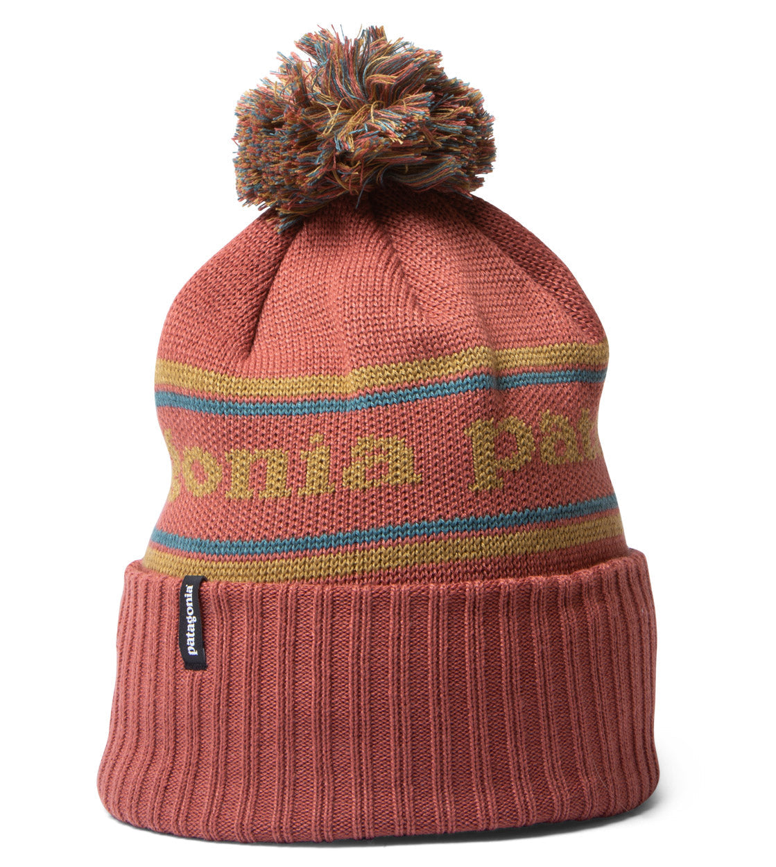 Patagonia Beanie Powder Town red spanish