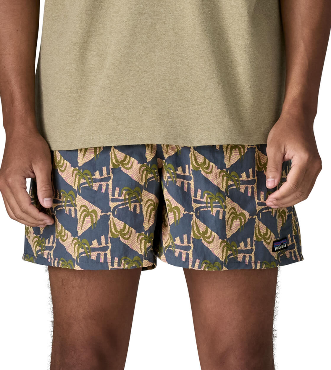 Patagonia Boardshorts Baggies Lights 5in blue dolomite jaguar geo