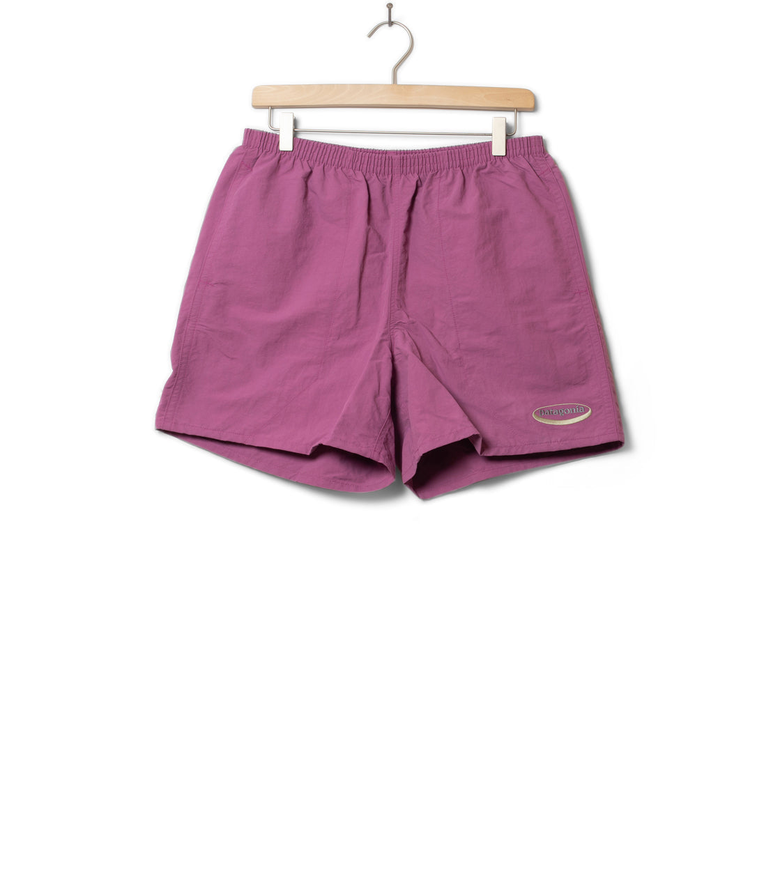 Patagonia Boardshorts Baggies Lights 5in pink faded magenta 95 oval logo