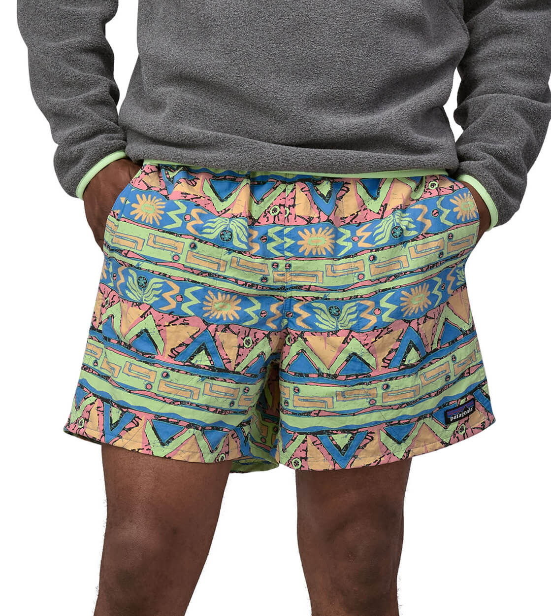 Patagonia Boardshorts Baggies Lights multi green salamander