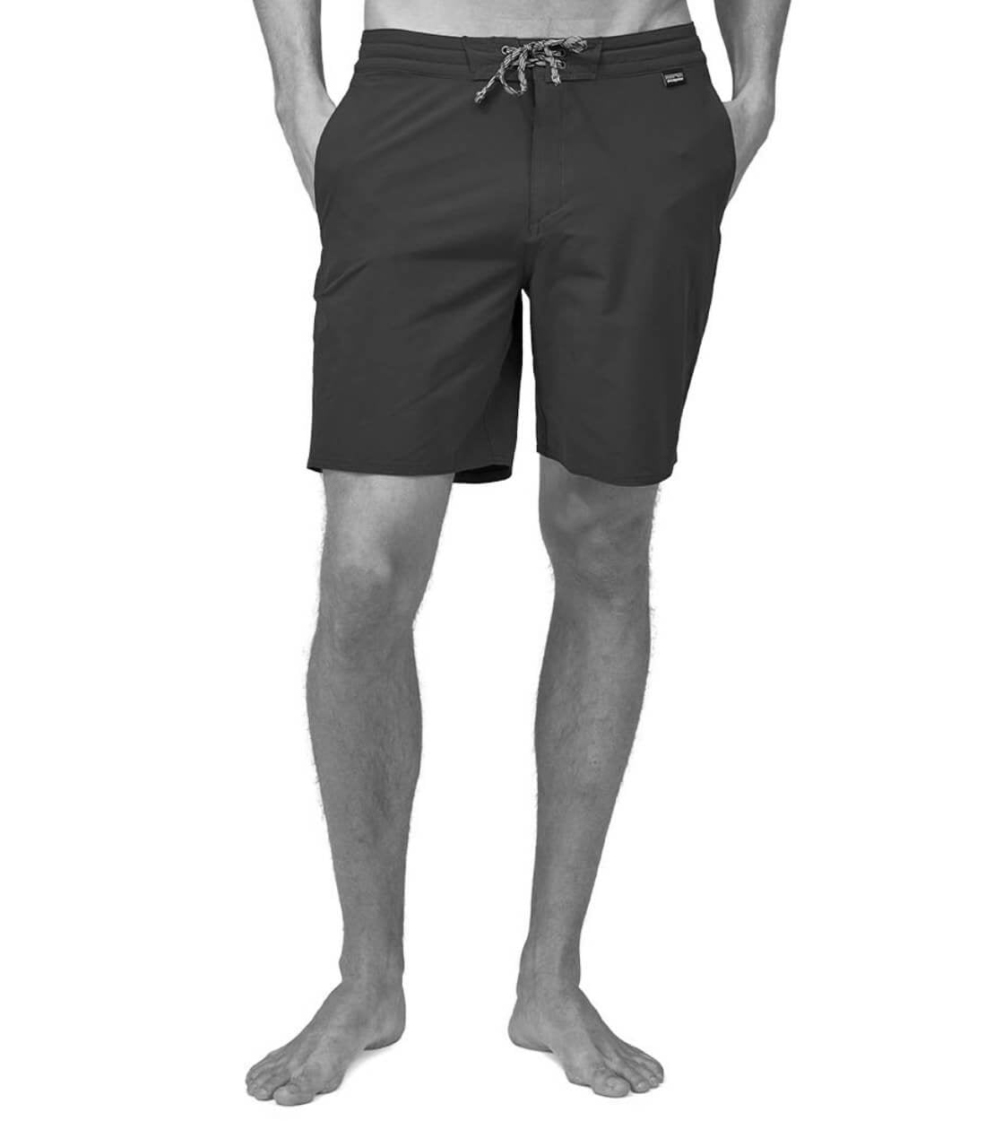 Patagonia Boardshorts Wavefarer Hybrid grey ink black