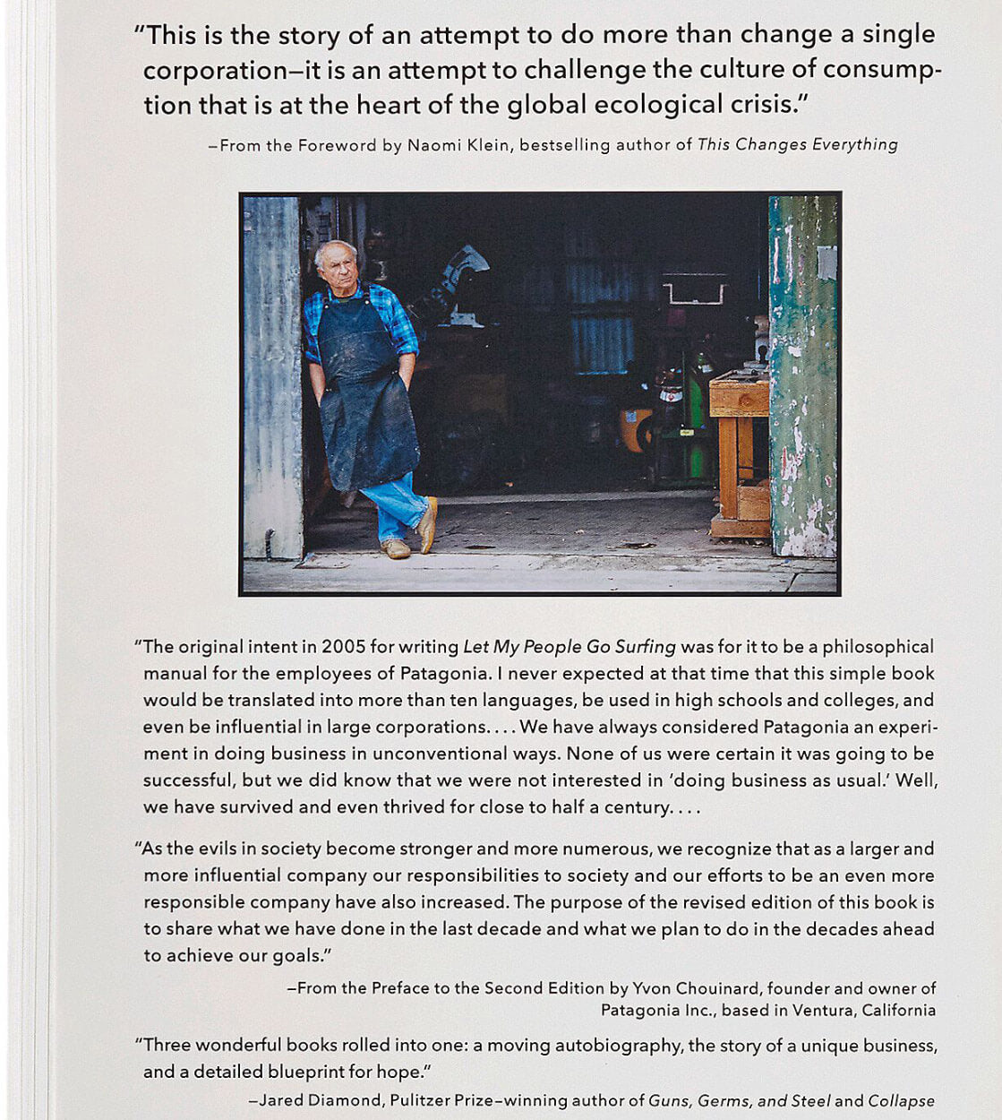 Patagonia Book Let My People Go Surfing