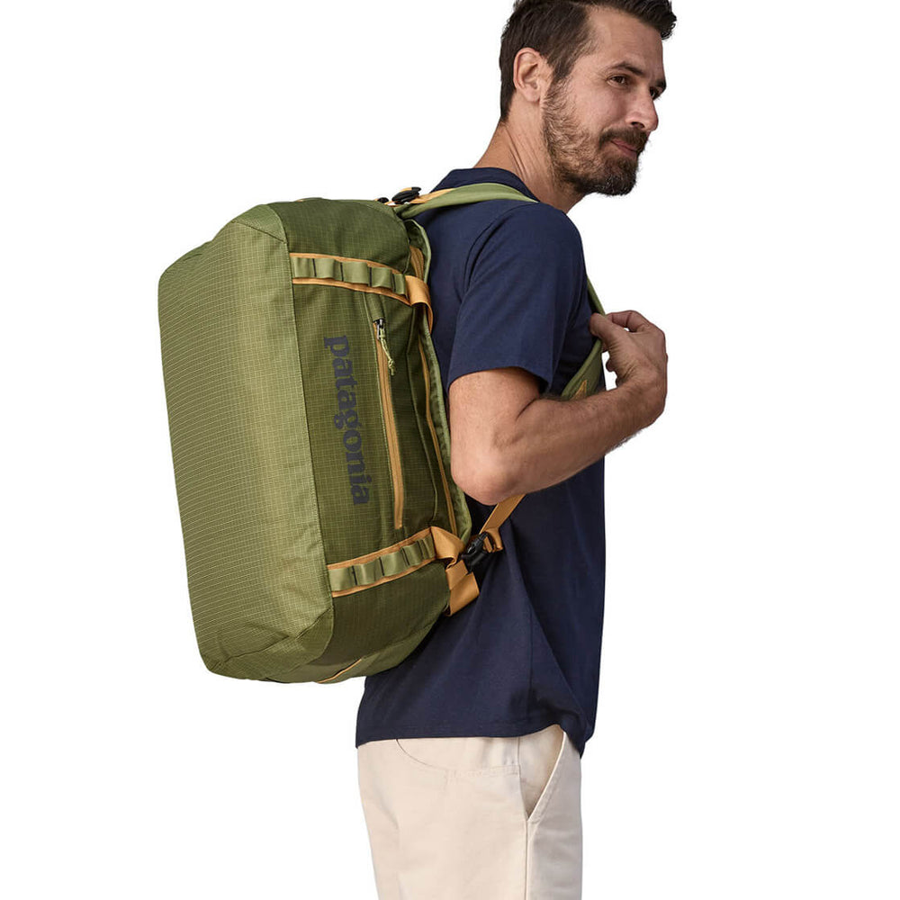 Patagonia Duffel Bag SM Black Hole green buckhorn