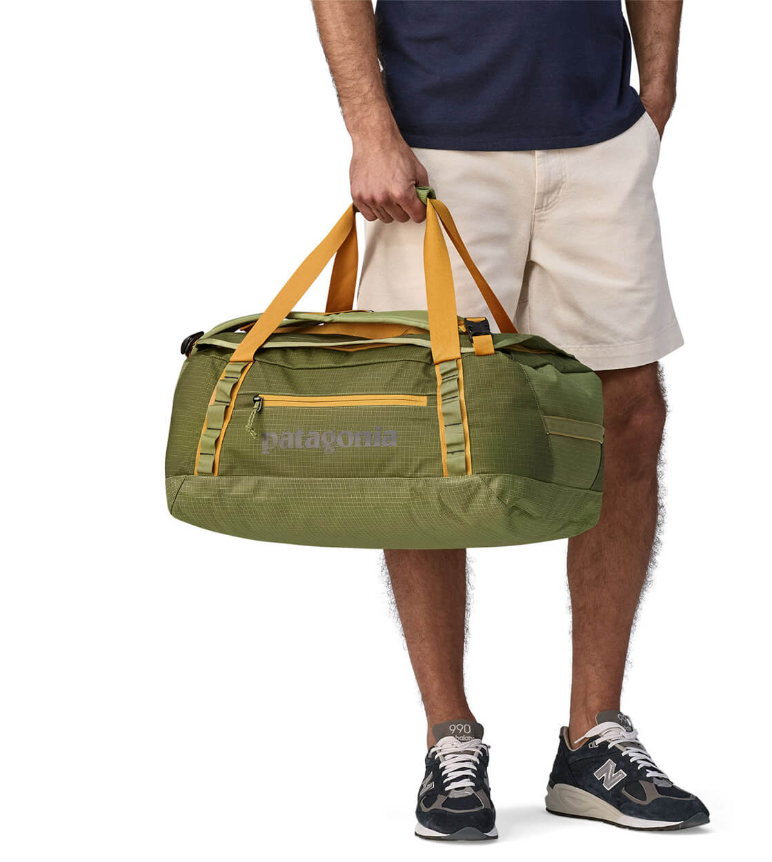 Patagonia Duffel Bag SM Black Hole green buckhorn