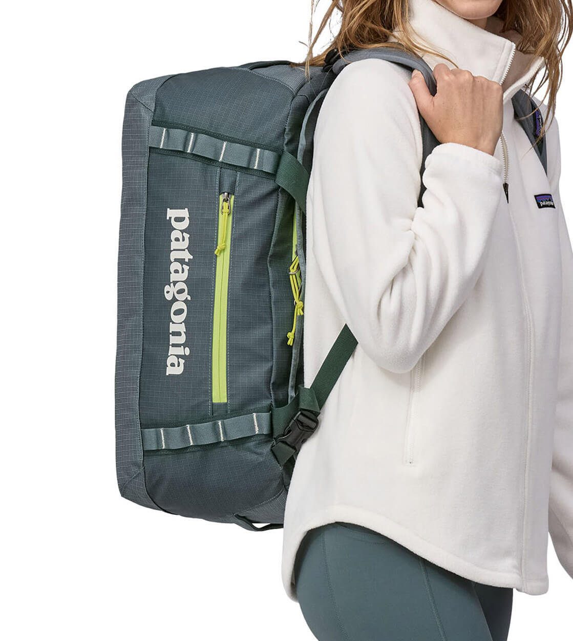 Patagonia Duffel Bag SM Black Hole green nouveau