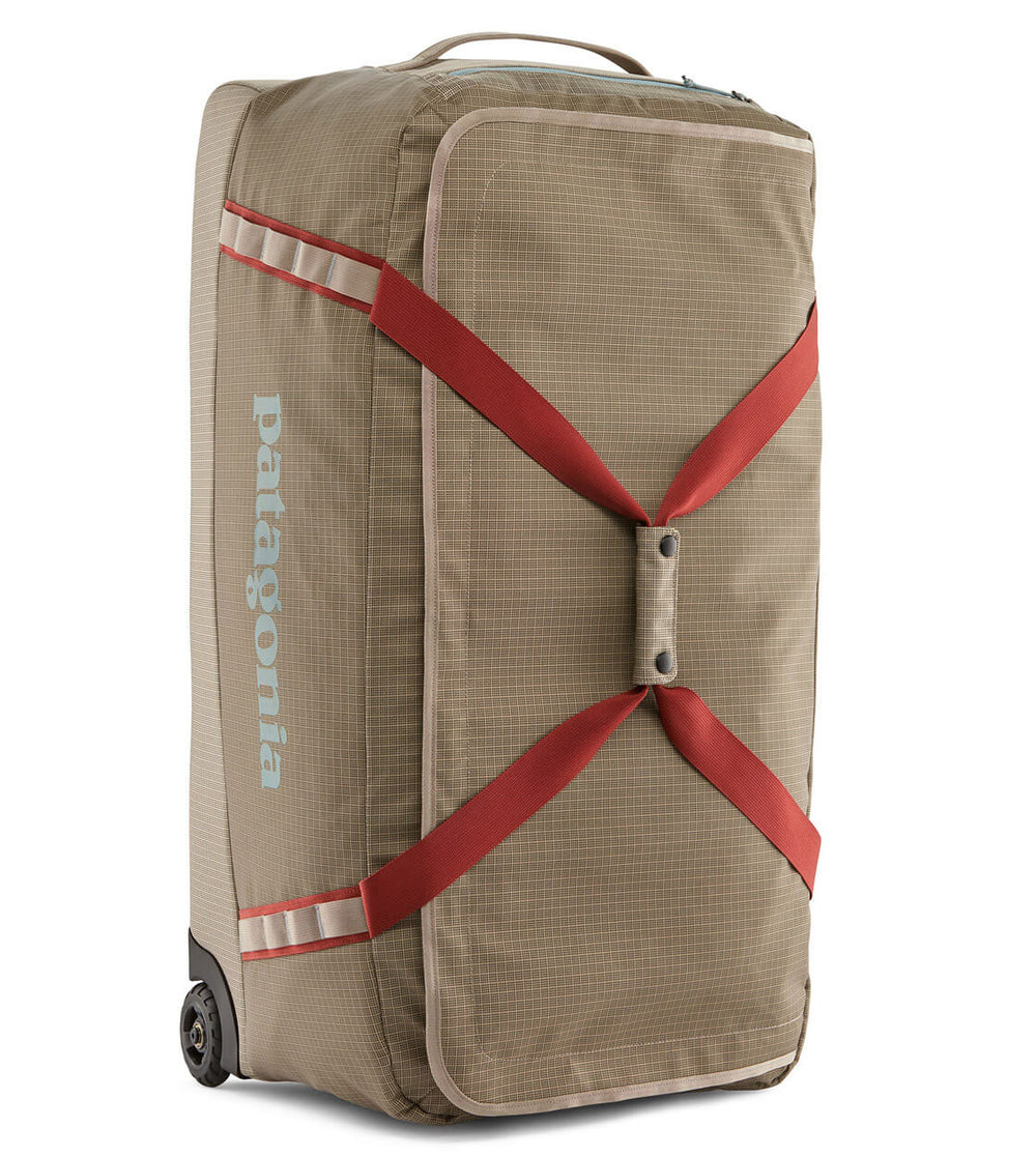 Patagonia Duffel Wheeled LG Black Hole beige seabird grey