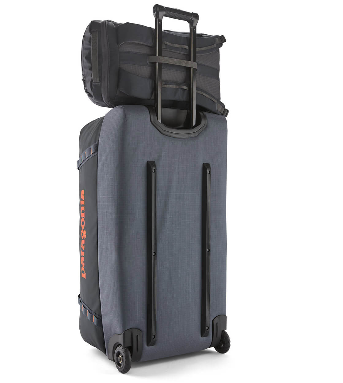 Patagonia Duffel Wheeled LG Black Hole beige seabird grey