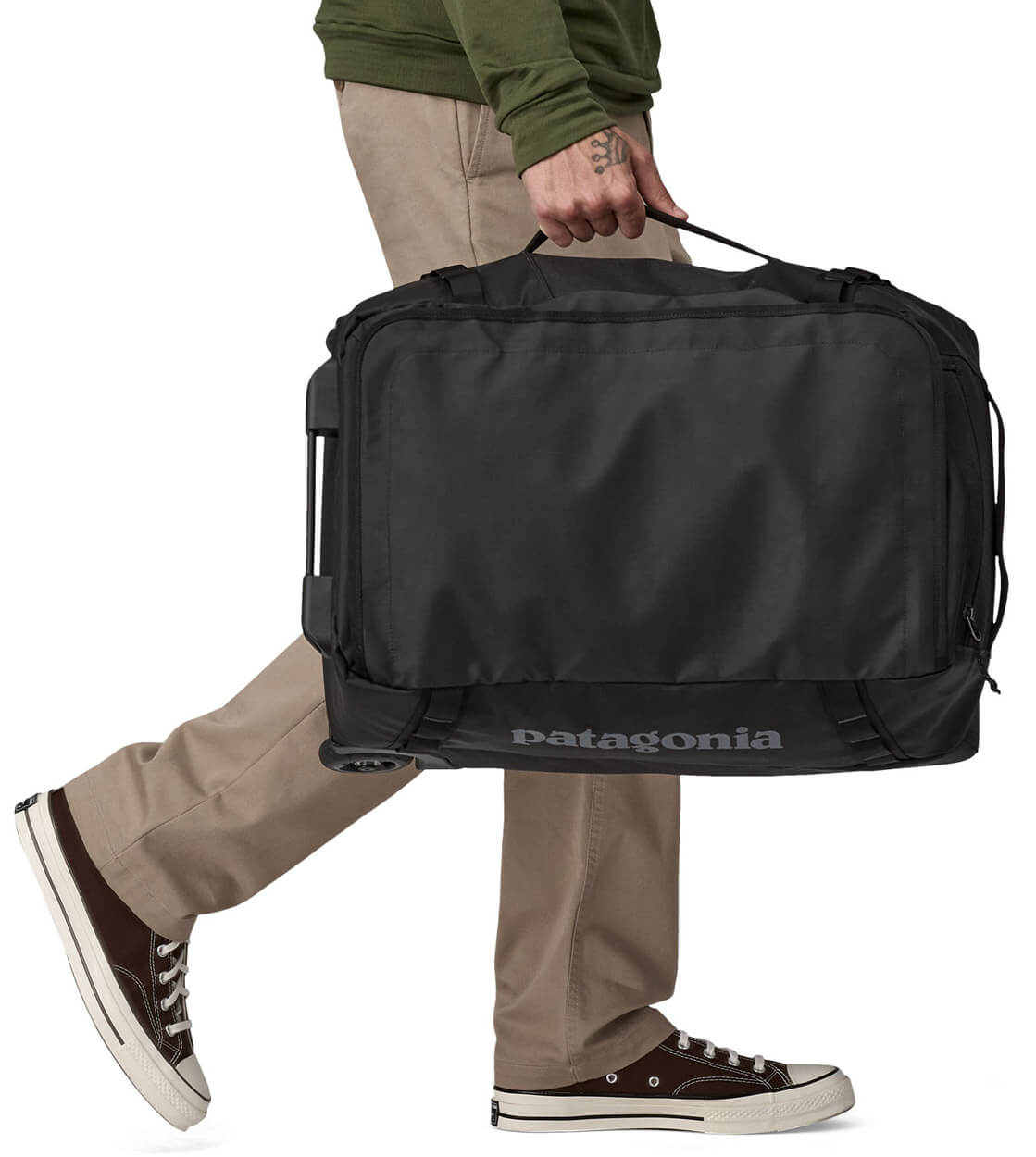 Patagonia Duffel Wheeled SM Black Hole black