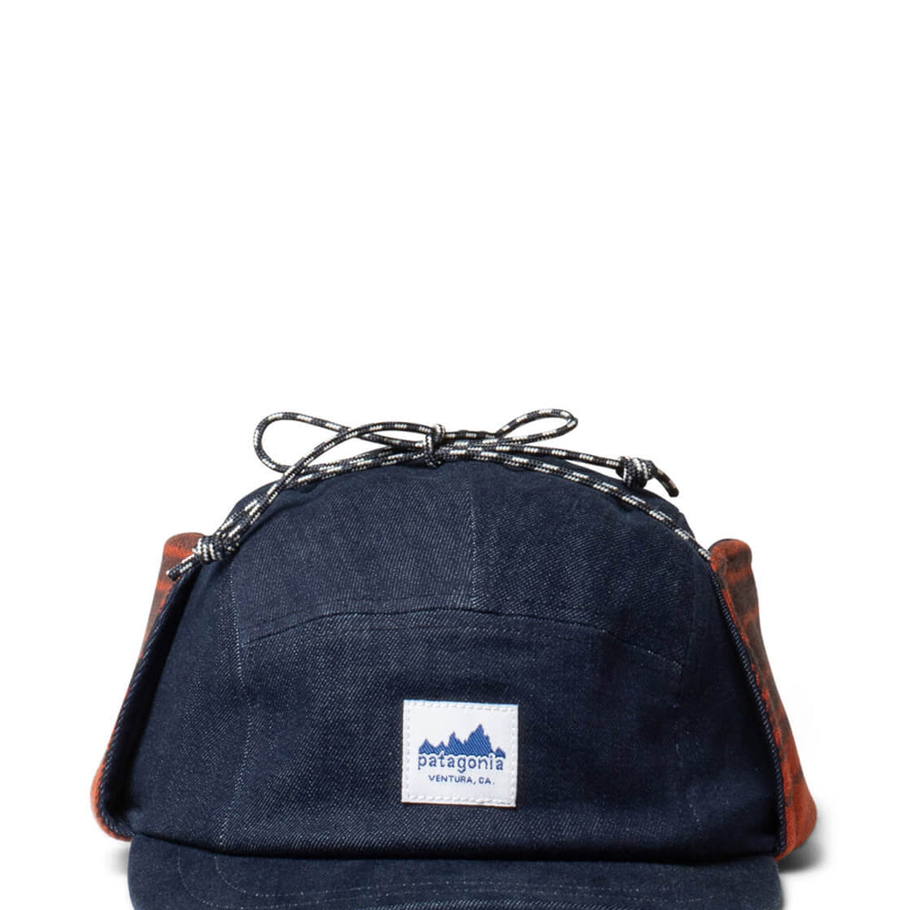 Patagonia Earflag Cap Range blue red burnished