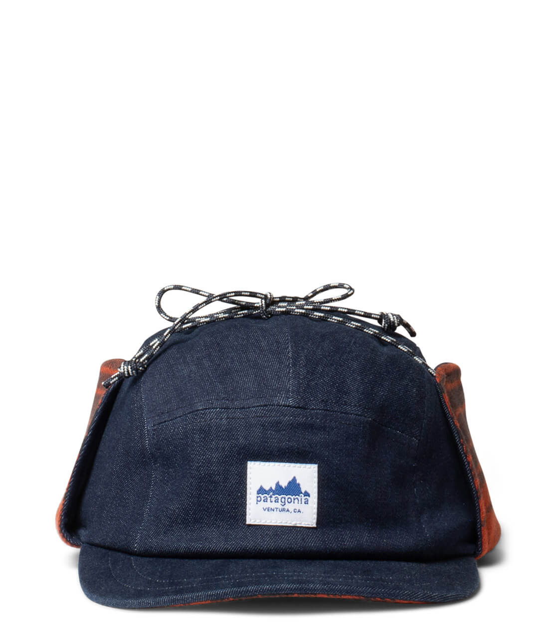 Patagonia Earflag Cap Range blue red burnished