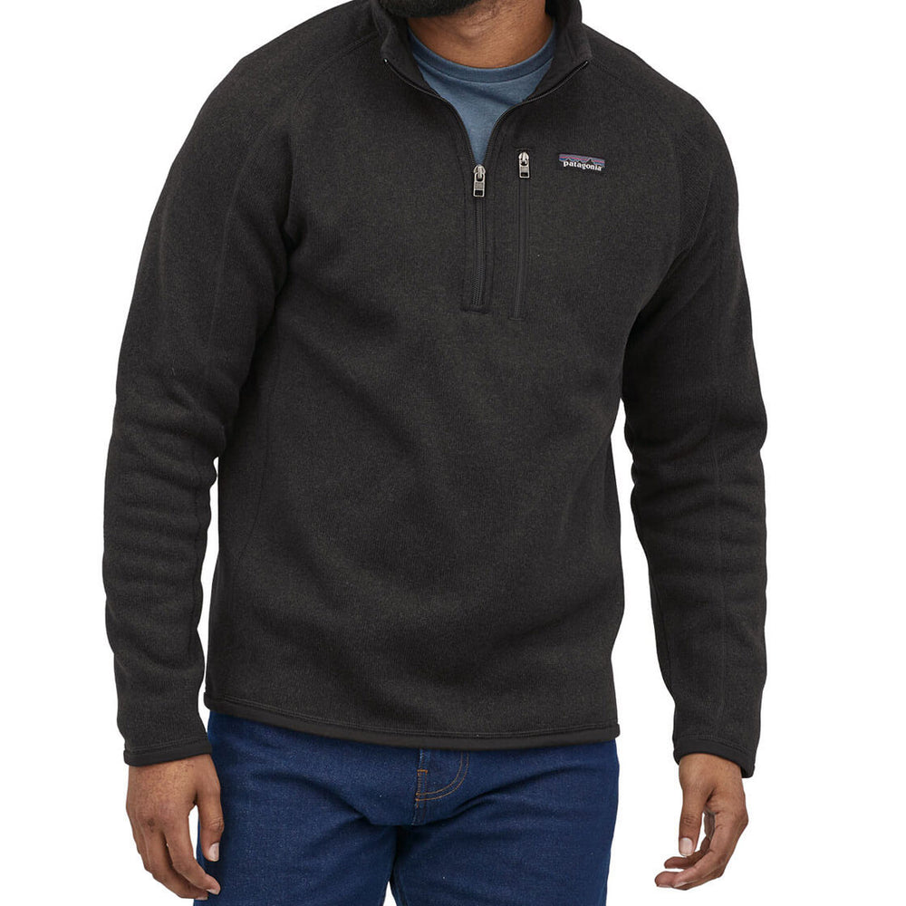 Patagonia Half Zip Better Sweater black