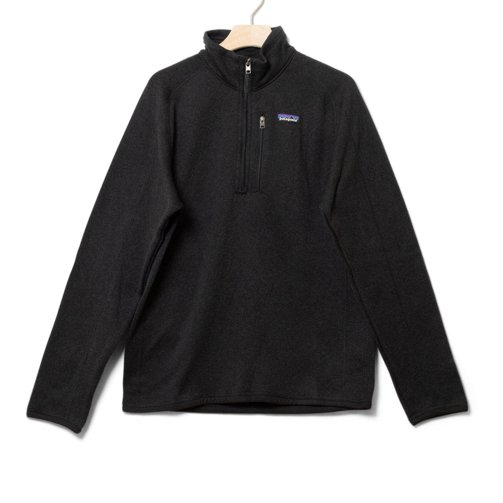 Patagonia Half Zip Better Sweater black