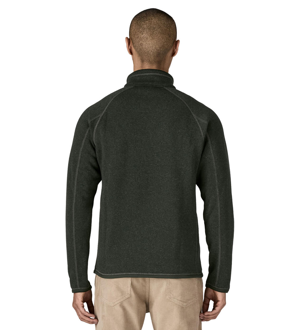 Patagonia Half Zip Better Sweater green old growth
