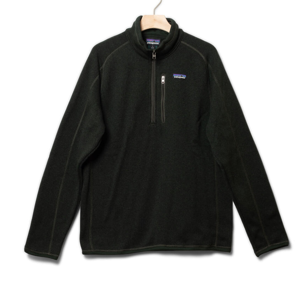 Patagonia Half Zip Better Sweater green old growth