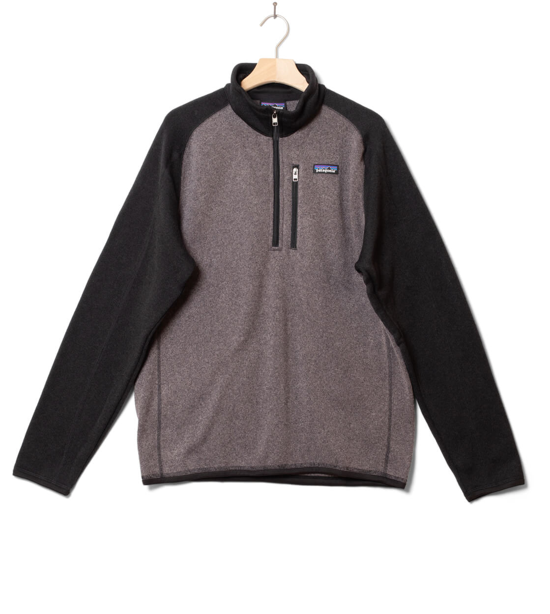 Patagonia Half Zip Better Sweater grey may