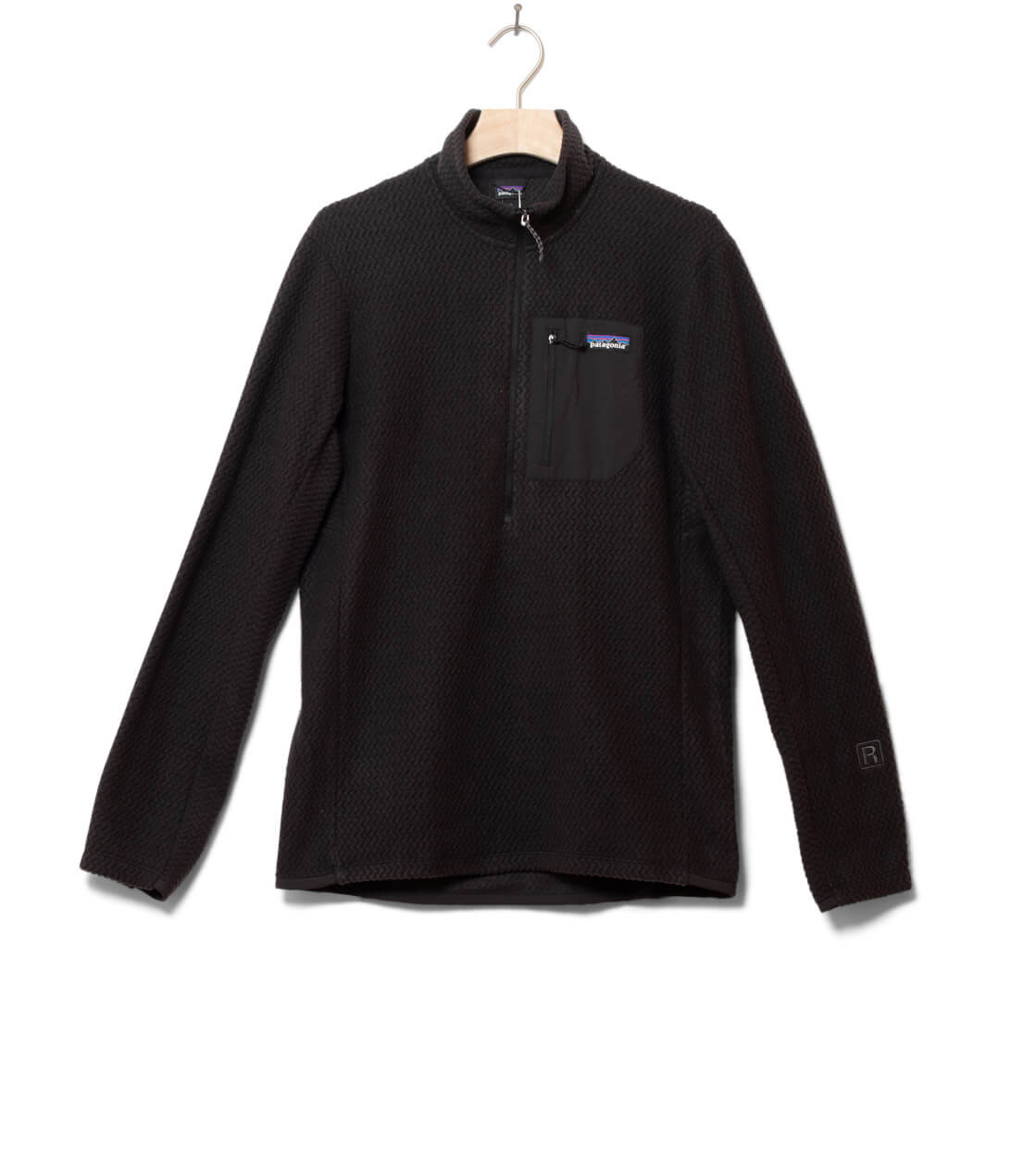 Patagonia Half Zip R1 Air black
