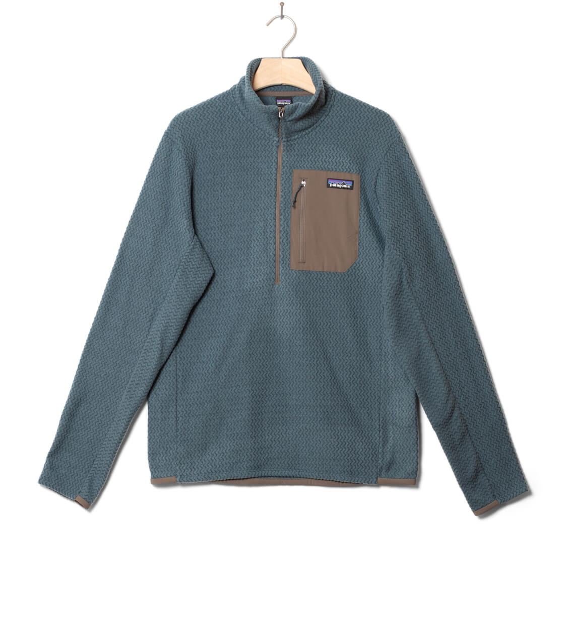 Patagonia Half Zip R1 Air blue summit