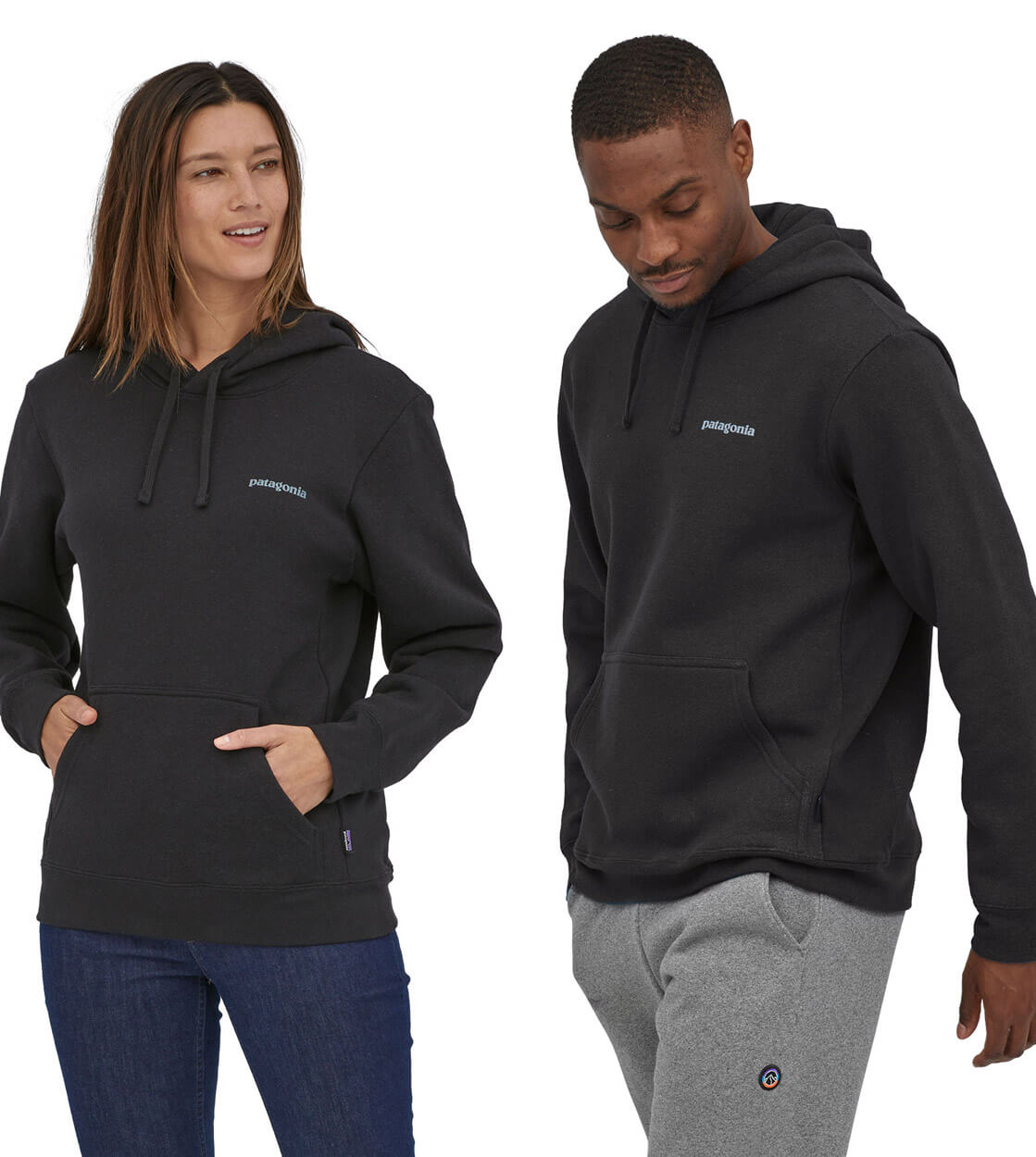 Patagonia Hooded Fitz Roy Icon black ink