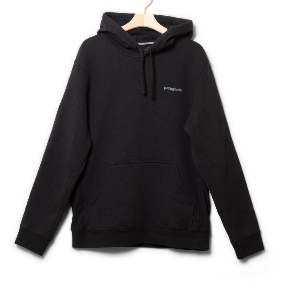 Patagonia Hooded Fitz Roy Icon black ink