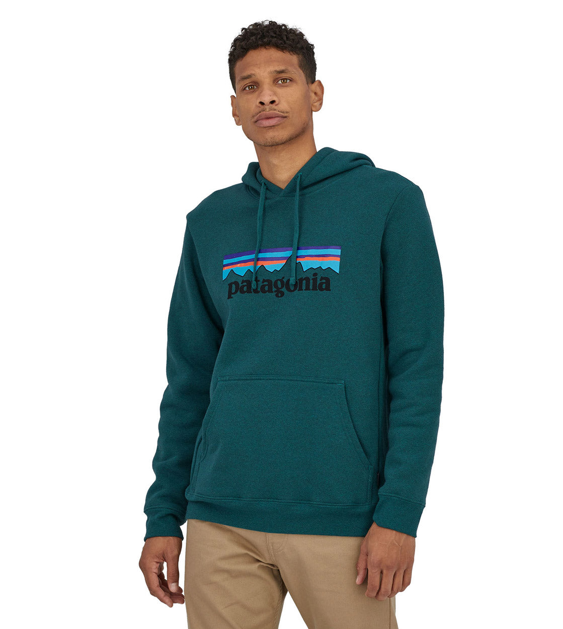 Patagonia Hooded P-6 Logo Uprisal green borealis