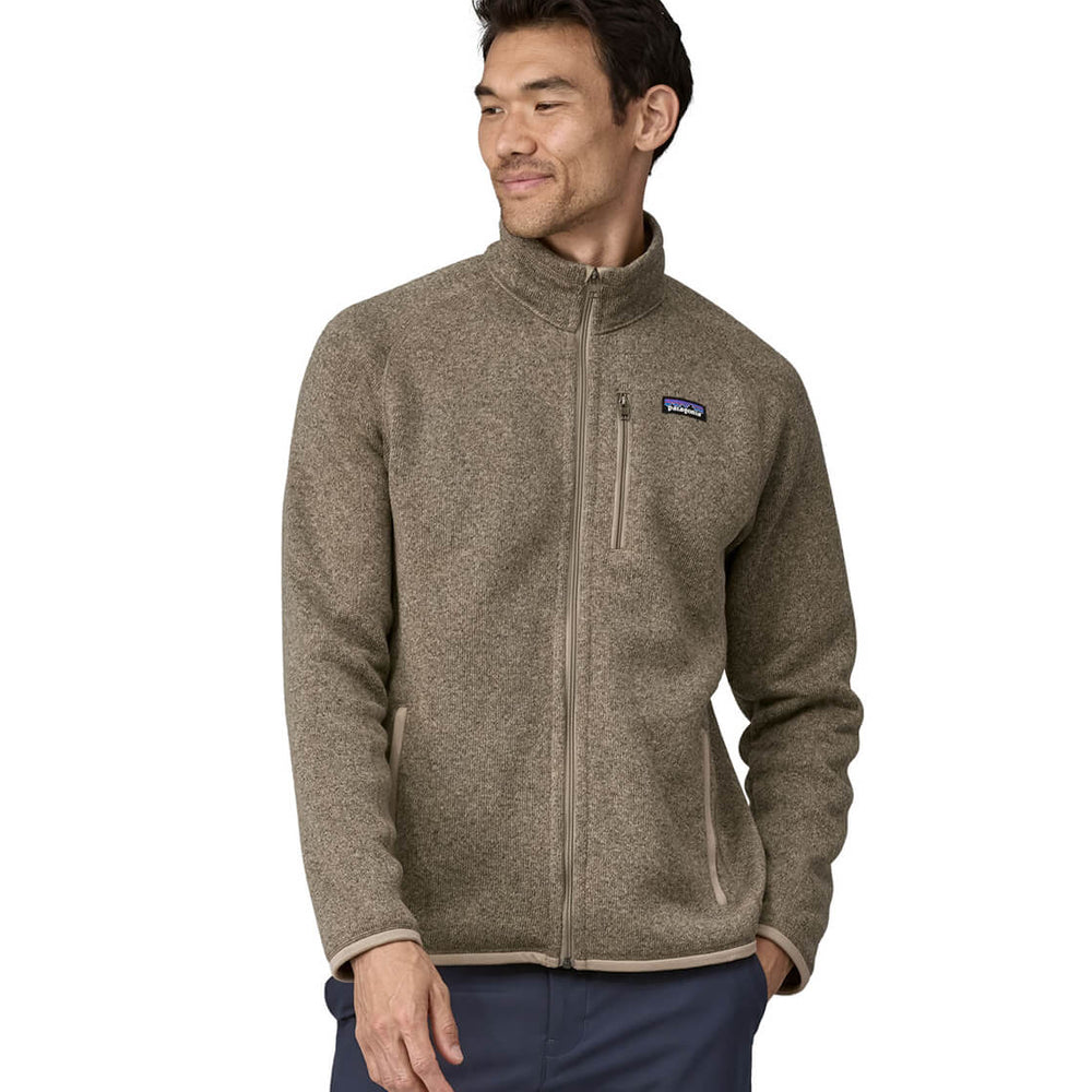 Patagonia Jacket Better Sweater brown seabird grey