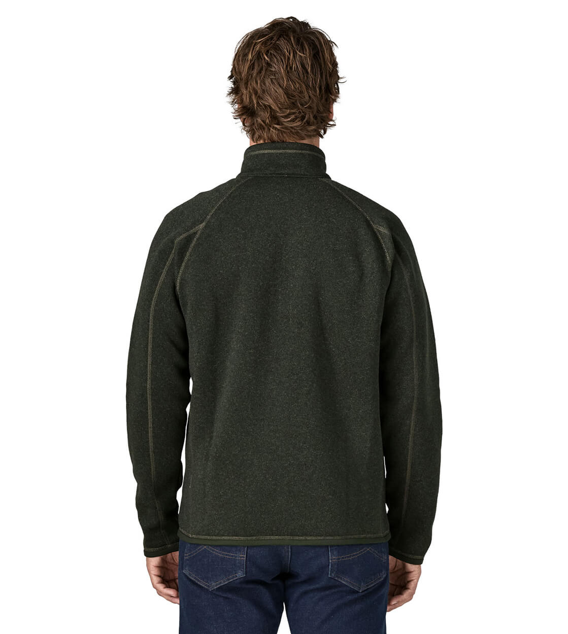Patagonia Jacket Better Sweater green old growth