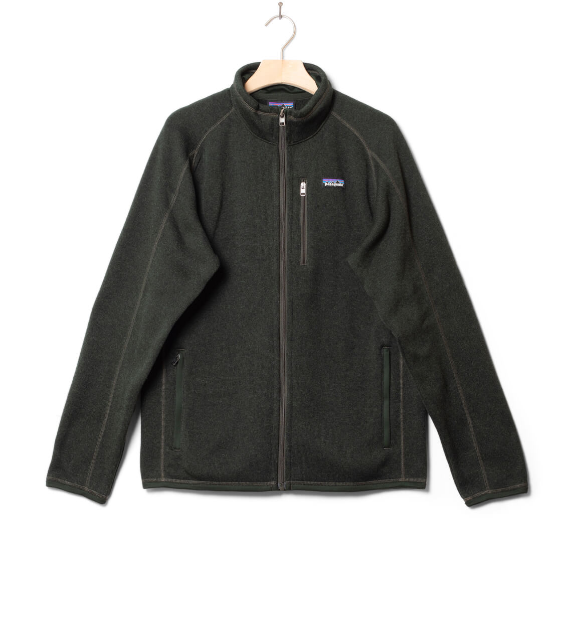 Patagonia Jacket Better Sweater green old growth