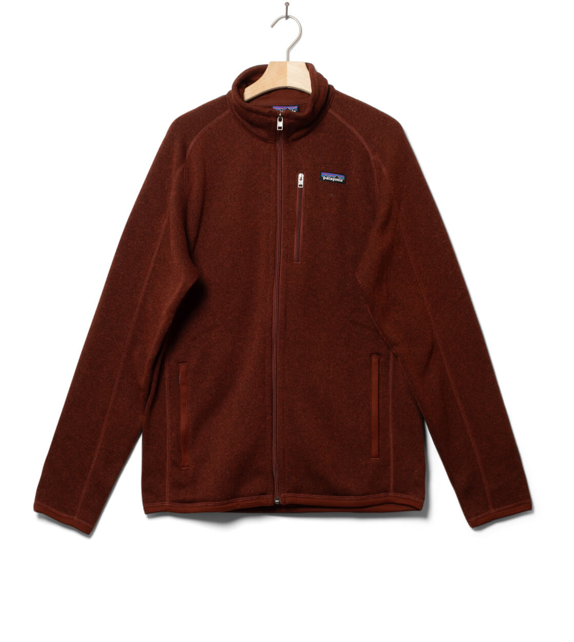 Patagonia Jacket Better Sweater red dried vanilla
