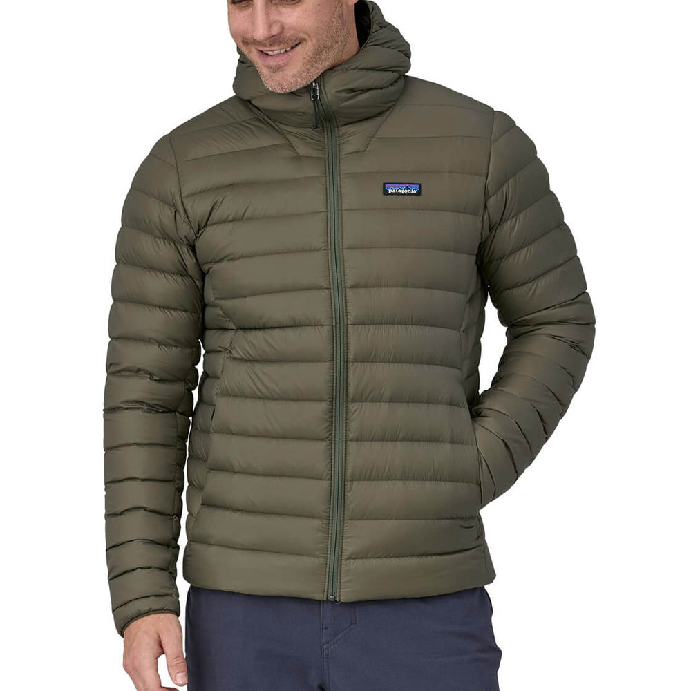 
                      
                        Patagonia Jacket Down Hoody green basin
                      
                    