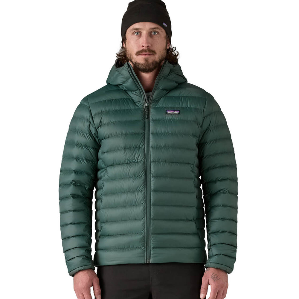 Patagonia Jacket Down Hoody green cascade