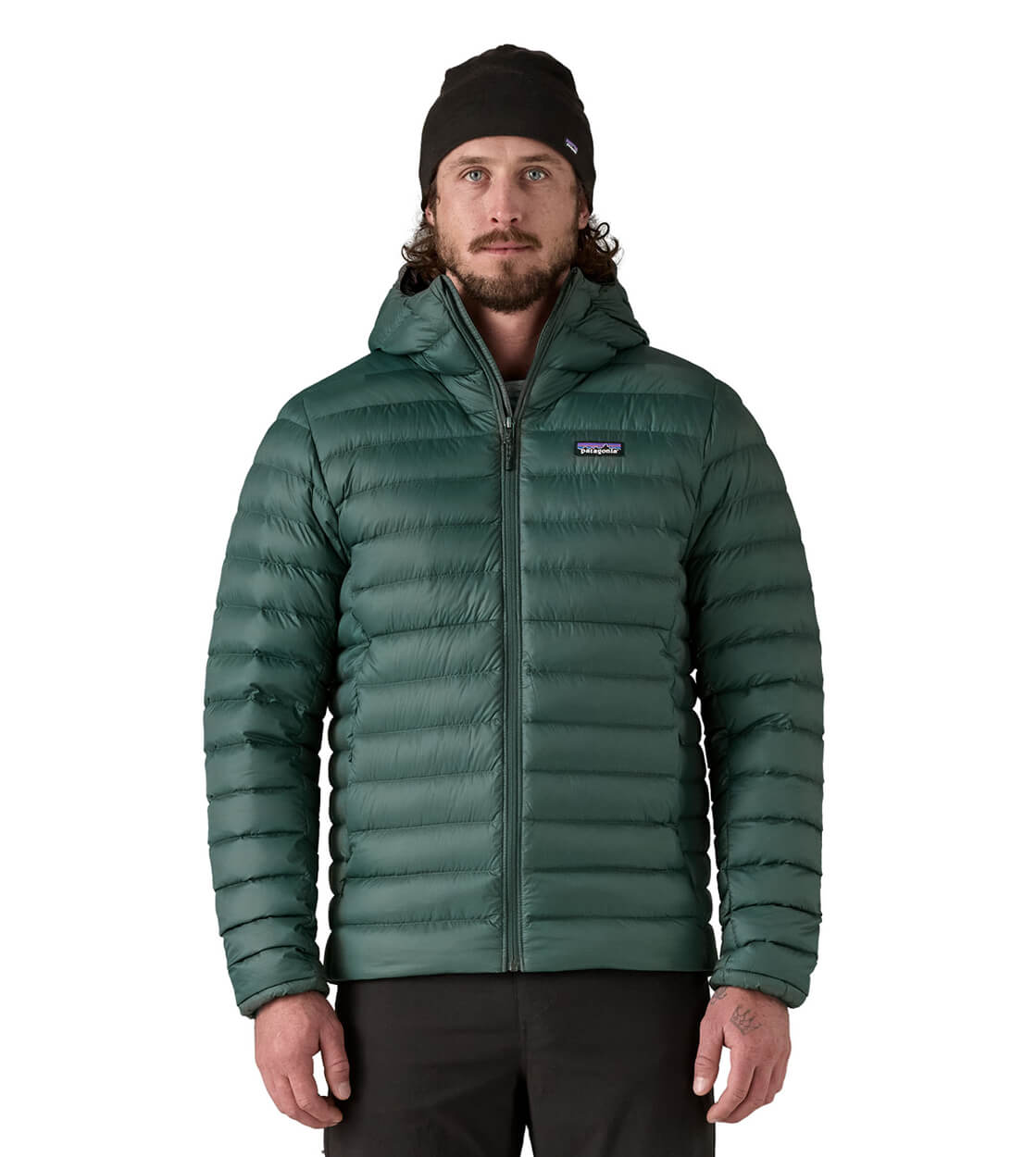 Patagonia Jacket Down Hoody green cascade