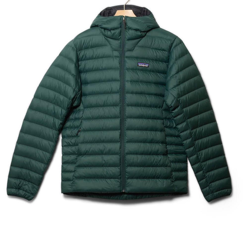 Patagonia Jacket Down Hoody green cascade