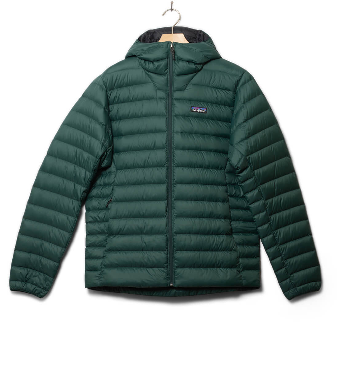 Patagonia Jacket Down Hoody green cascade