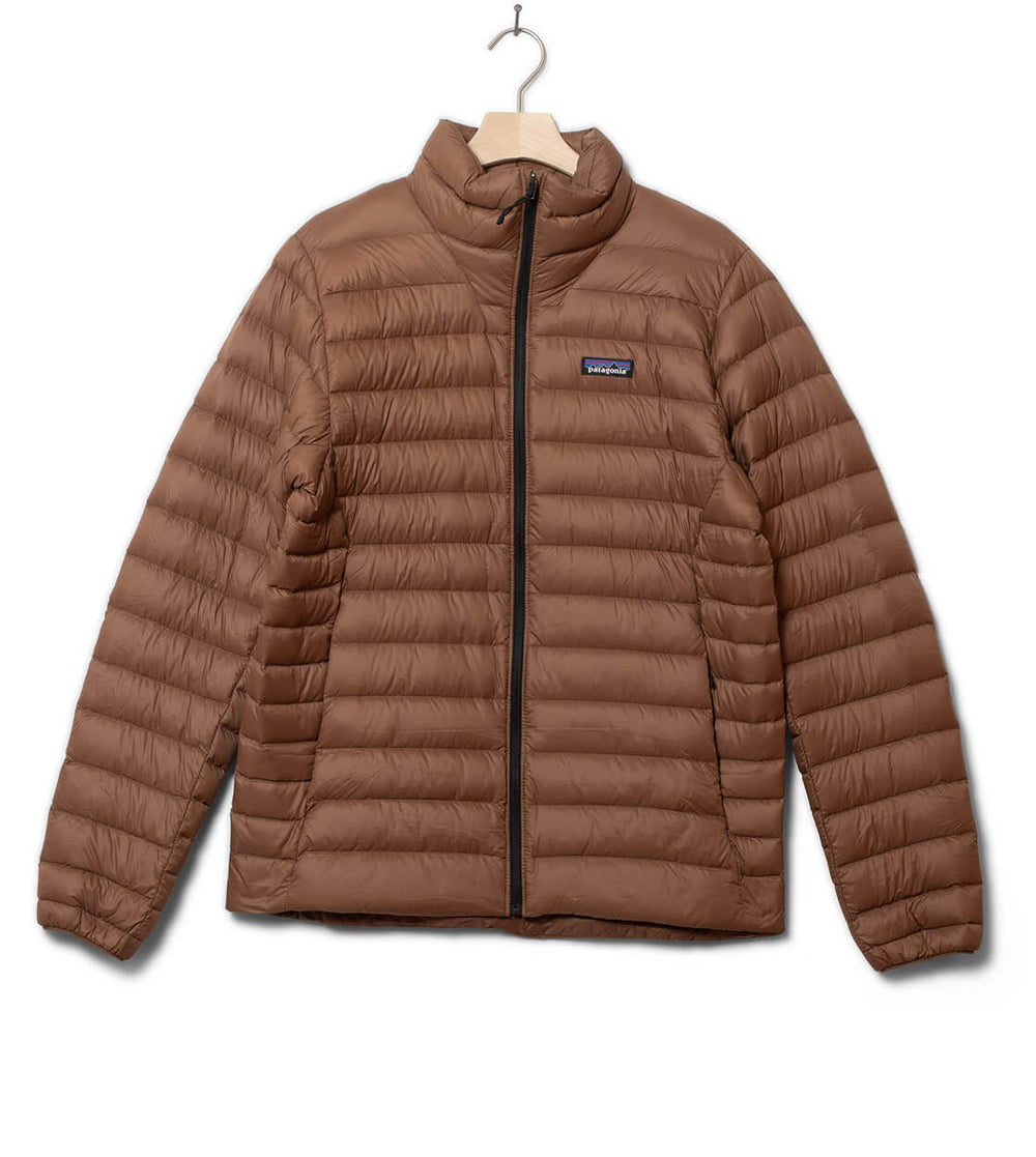 Patagonia Jacket Down Sweater brown moose